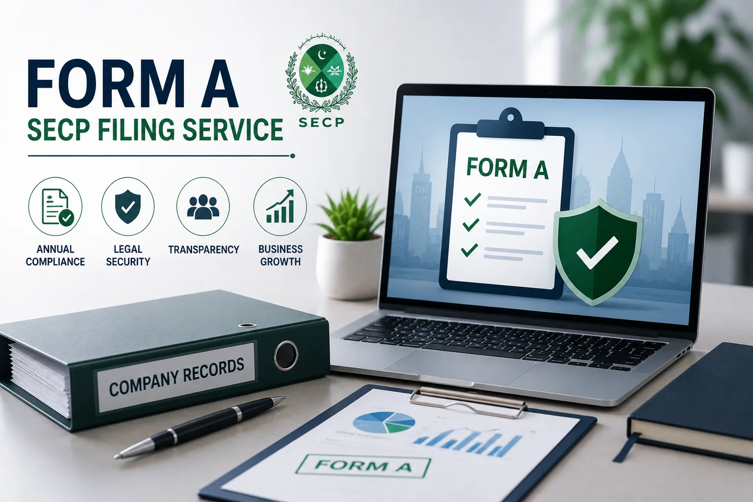 Form A SECP Filing Service in Pakistan – Complete Guide for Companies